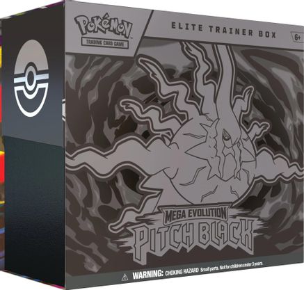Pokemon TCG Mega Evolution Set 5 Pitch Black - Elite Trainer Box (Pre Order) MAX 2