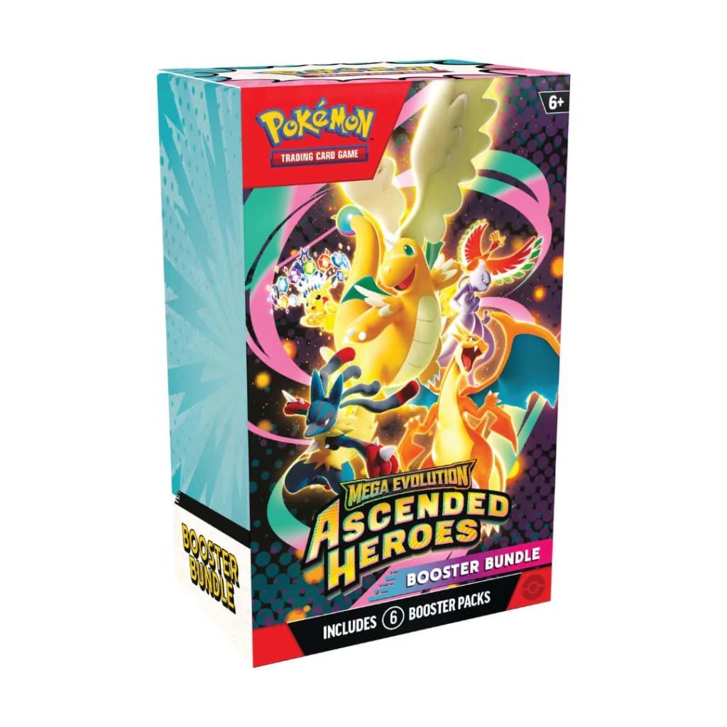 Pokemon Mega Evolutions Ascended Heroes Booster Bundle (MAX 4)